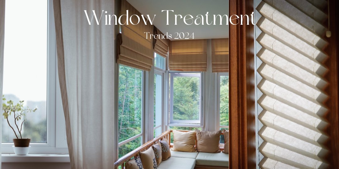 Window treatment trends in 2024 examples