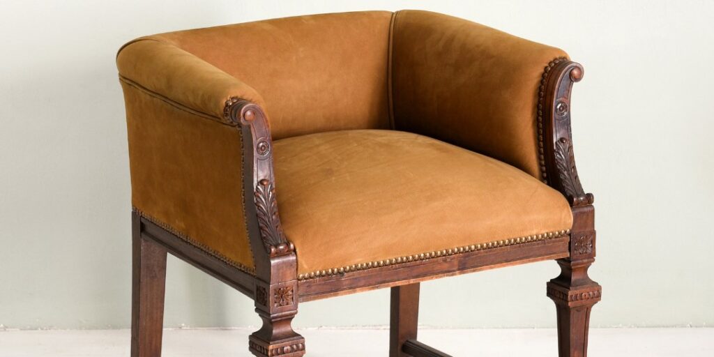 Antique upholstered chair