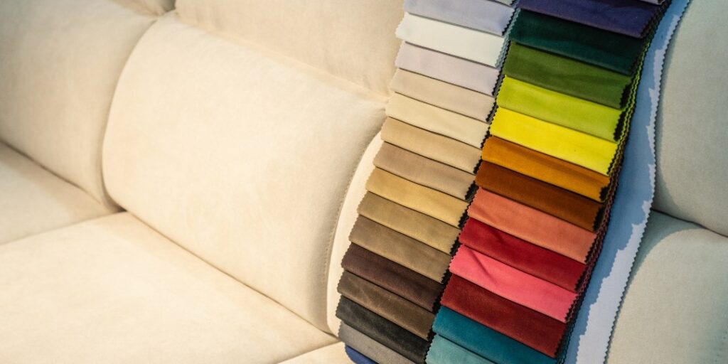 Commercial upholstery fabric choices