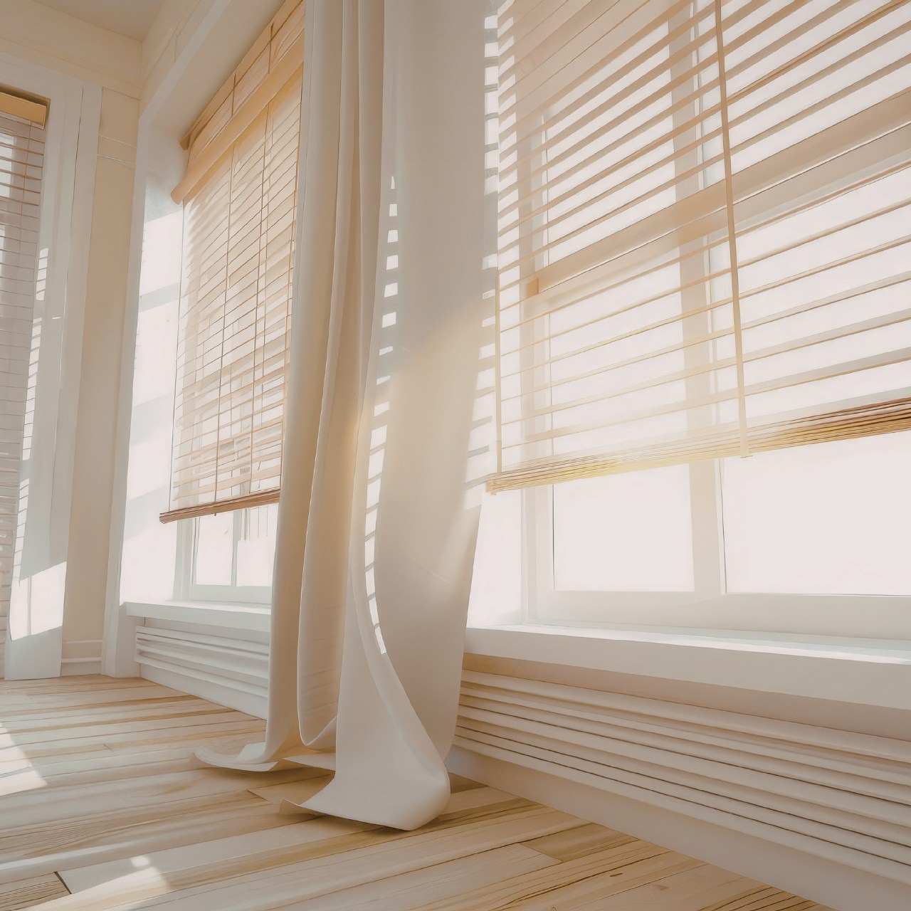 Window treatment in westlake house