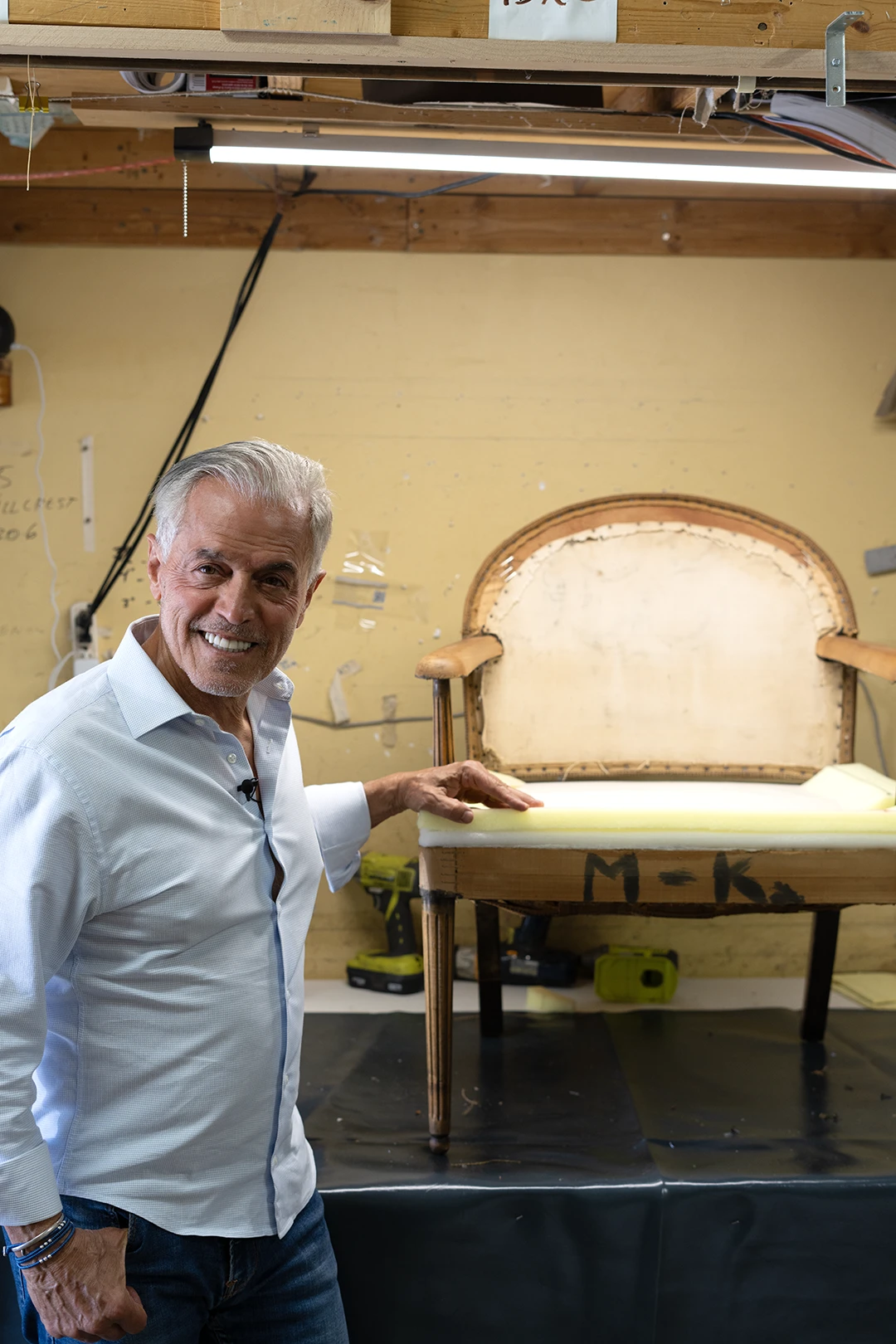 Dining chair reupholstery service by Daniel's Design House in Thousand Oaks