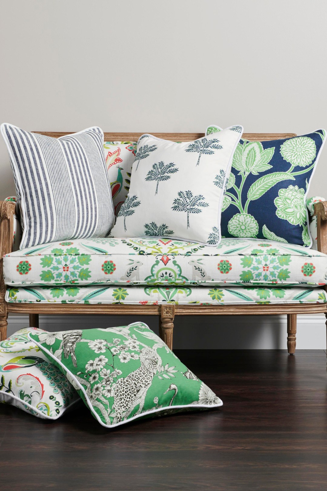 Throw pillow reupholstery service by Daniel's Design House in Thousand Oaks